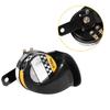 Snail Air Horn Snail Motorcycle Speaker  Mini Loud Electronic Snail Horn For Motorcycle Loud Voice Speaker 12V 510HZ