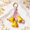 PU Bag Charm Lightweight Keychain Pendant Cute Decorative Accessory  Car Interior
