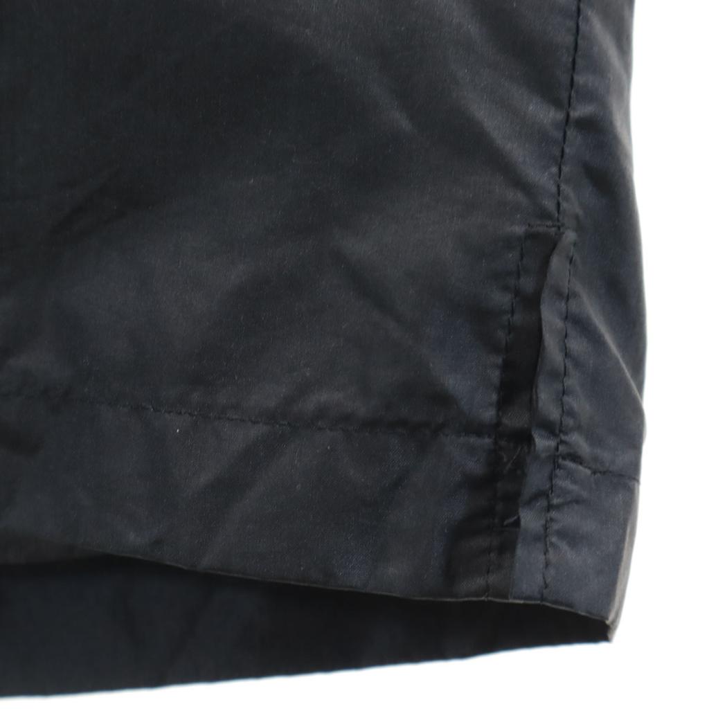adidas 80s vintage Back print Nylon jacket O-XO black Made by Descente Men's Used