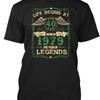 40th Birthday 1979 The Year Of Legends Life Begins T Shirt Made In Usa S To 5xl