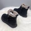 Round Toe Platform Booties Zipper Waterproof Women's Snow Boots Sale Comfortable and Elegant Winter Novelty Fashion Ladies Shoes