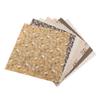 7 stk 50*50 cm Bomullsstoff DIY Assorted Squares Pre Cut Sengesett Quarters Bundle (brun)