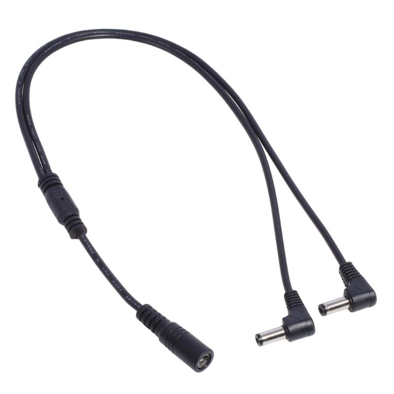 5.5mmx2.1mm 1 Female To 2 Male Connector Male To Female Plug DC Power Splitter Cable CCTV LED Strip Light Power Supply