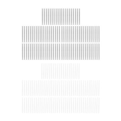 100Pcs Metal Spiral Binding Coils 19mm Diameter 48 Teeth 4:1 Pitch 170 Sheet Capacity Binding Spiral