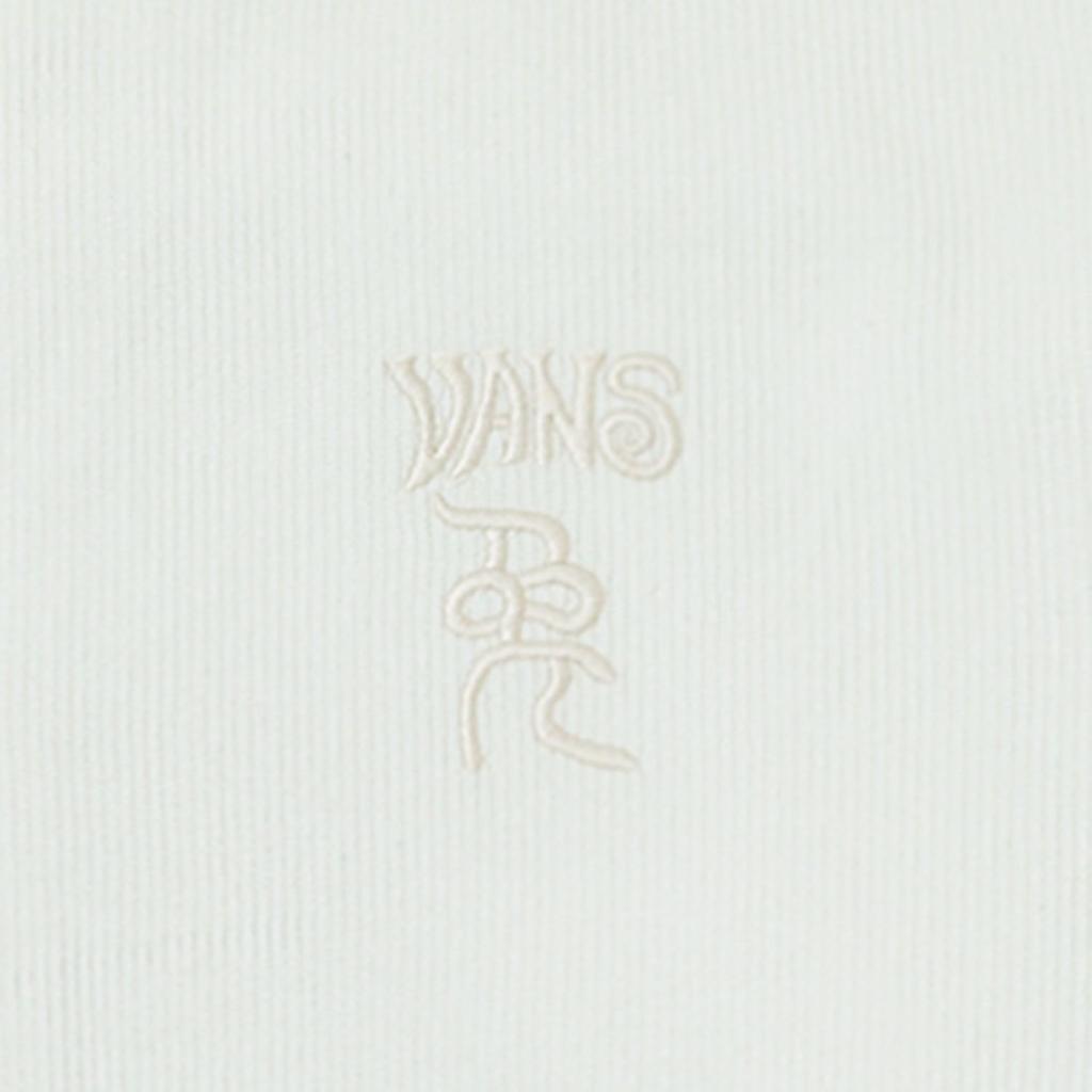 Vans Simple Brand Logo Embroidered Comfortable Casual Jacket Women jackets White VN0008Y9FS8