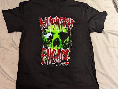 Heißes Killswitch Engage Skullyton Tour T-Shirt Kurzarm Unisex T-Shirt