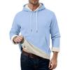Men's Casual Long-Sleeve Fleece Hoodie With Pockets