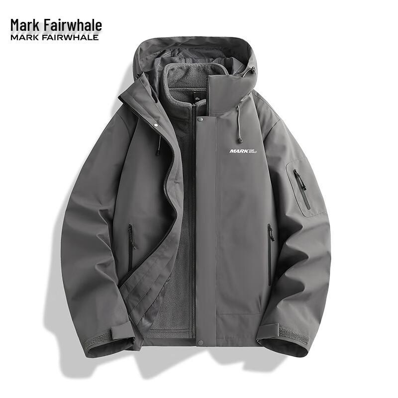 Mark Fairwhale Unisex 3-in-1 Detachable Outdoor Jacket
