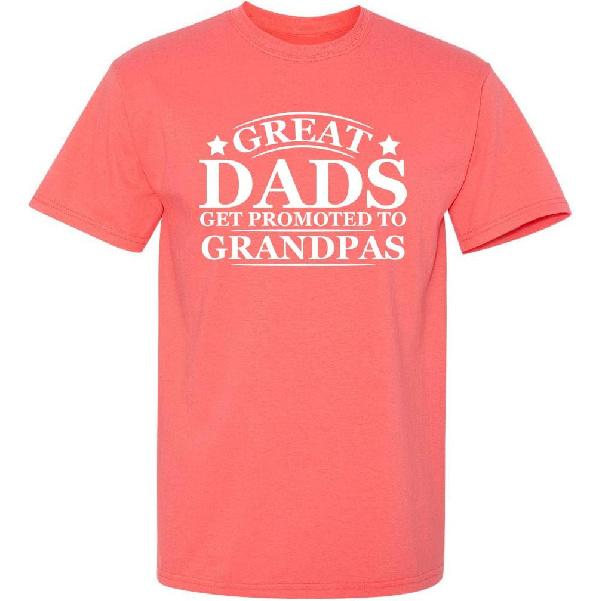 Great Dads Funny T Shirt for Proud Fathers | Premium Graphic Tees for Men | Mens Novelty T Shirt