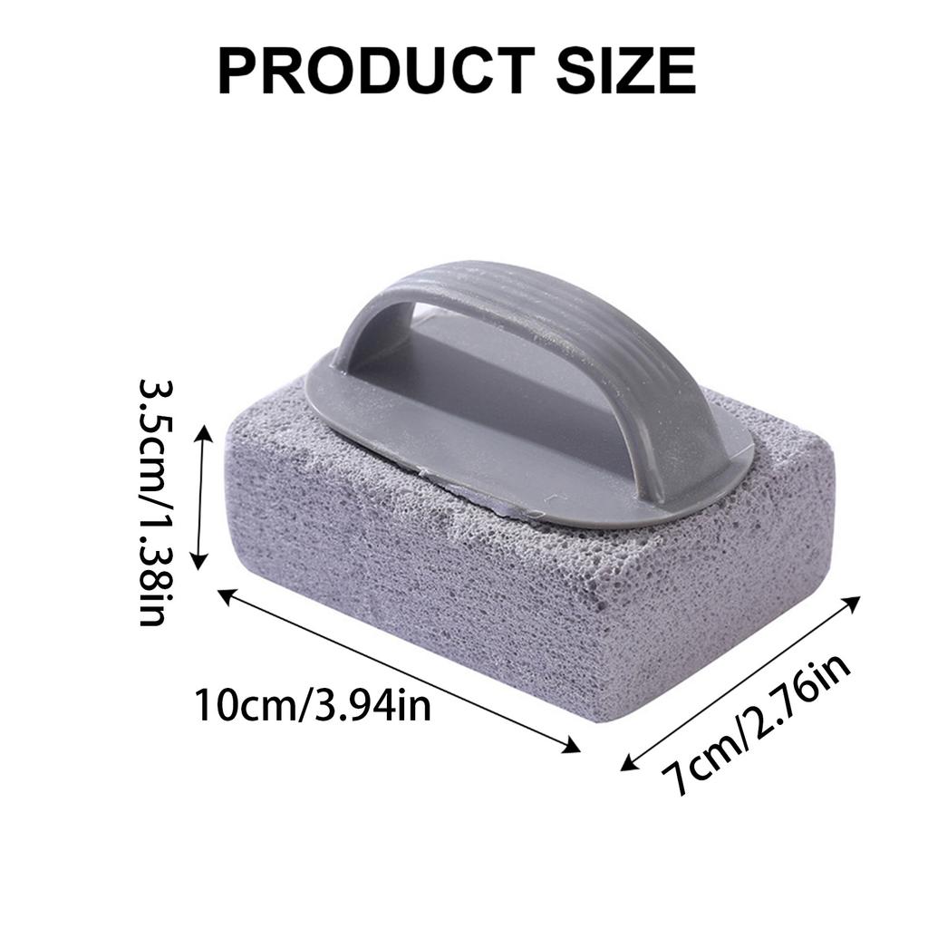 Swimming Pool Pumice Scrubber with Handle Tile Cleaning Stones Pools Pumice Stone Pool Cleaning Block with Handle