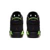 Air Jordan 6 Retro GS Electric Green Kinder-Sneaker Schwarz 384665-003