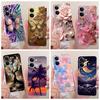 Case For Xiaomi Redmi Turbo 5 Max Butterfly Flower Design TPU Simplicity Soft Silicone Shell For Redmi Turbo5  Turbo 5Max Coque