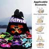 Customiz Name Personality Smiling Critters Blanket Soft &Warm Sofa Office Bed Travel Lunch Break Blanket, Gift Suitable All Seasons