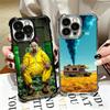 Breaking Bads Heisenberg Plating Phone Case For Iphone 16 17 Pro Max Air 16E 14 15 Plus 12 13 Mini Anti-Fall Airabag Cover