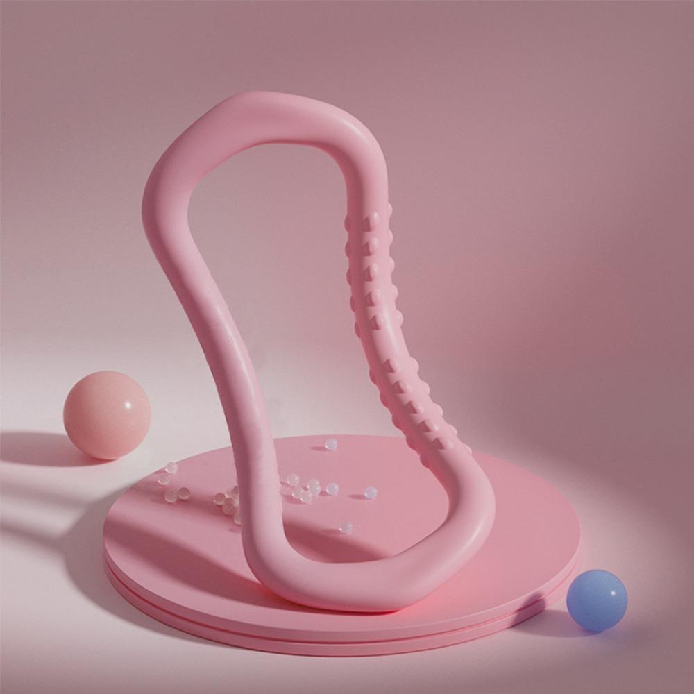 

Training Support Massage Yoga Ring Multi-function Pilates Circle Easy to Use Fitness Circle Pink2