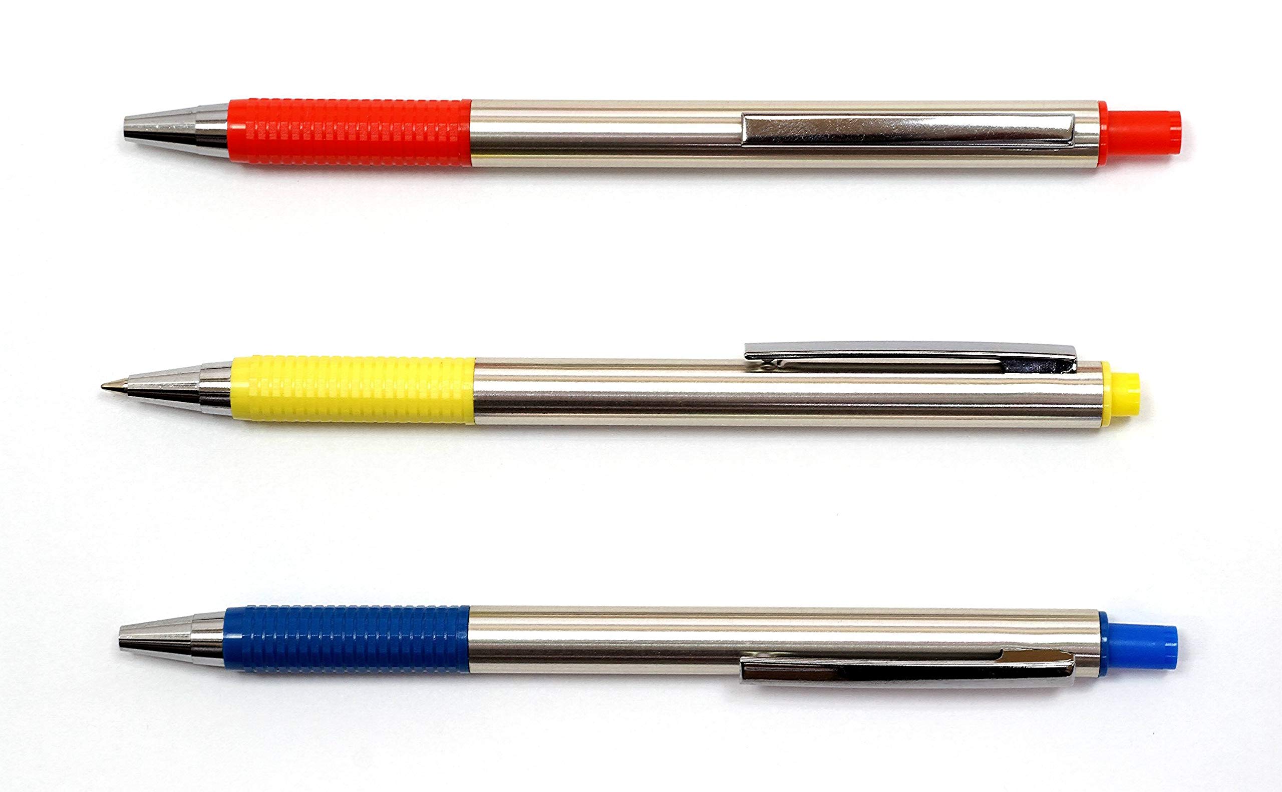 

Made in Japan FB325 Aluminum Straight Knock Ballpoint Mixed Pen, Colors, 7-Pack, T22-K1-FB325-7