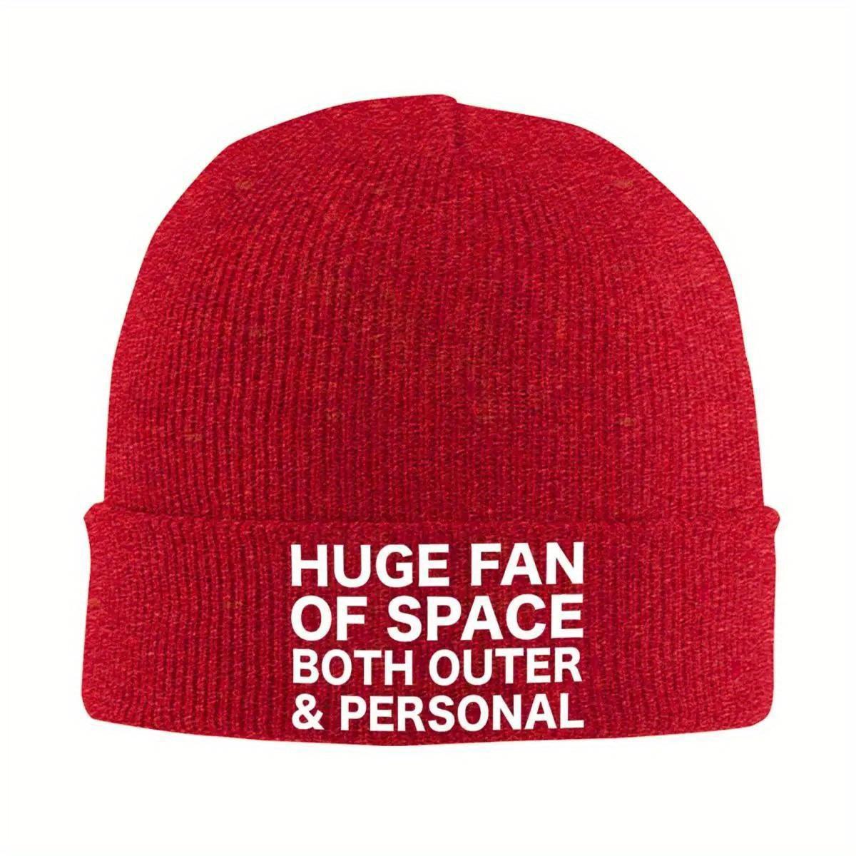 

Huge Fun Of Space Beanie Hats both outer and personal Bonnet Hats Unisex Adult Outdoor Sport Beanies Winter Custom Elastic Caps