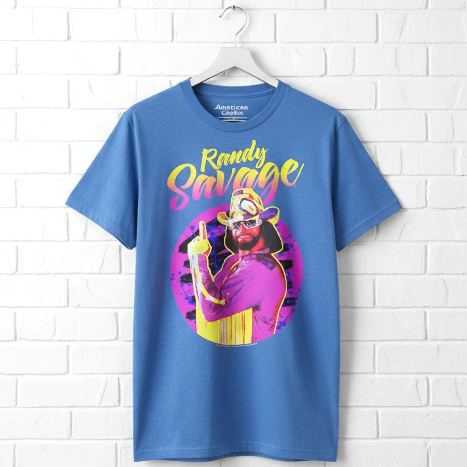 Macho Man Randy Savage Neon Men s T Shirt XXXXL