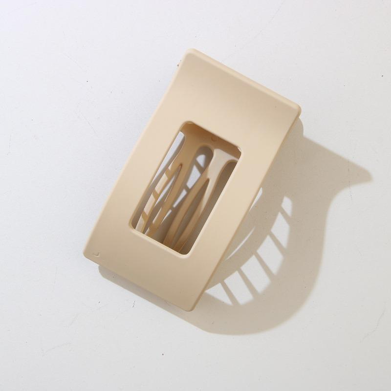 1 Simple Square Grip ClipSuitable All Seasonssuitable Daily Stylinghair Carefirm Gripdurable Materialsuitable Various Hairstyles