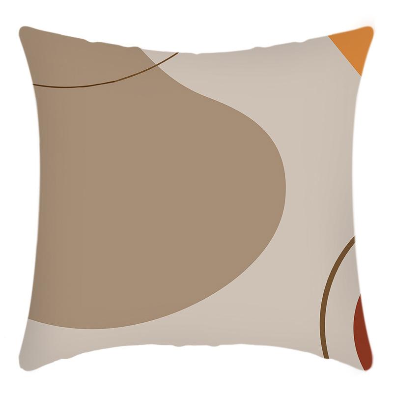 

New Pillow Cover Art Abstract Print Pillow Cover Simple Line Combination Print Pillow Cover Premium Durable Quality 45 * 45Cm pillowcase