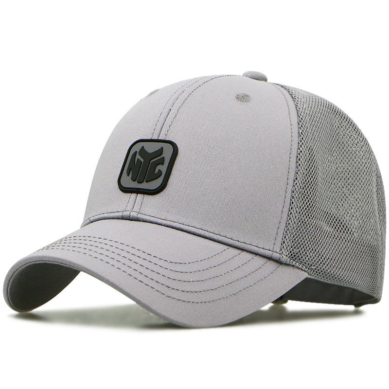 Summer baseball cap big head circumference hat men's summer large net hat new plus size cap