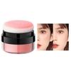 Lynlyulinger Natural Blush Cushion Air Cushion Bright Highly Pigmented Makeup 4 Colors Foundation, Blush, Face, Blush, Tool, Cosmetics, 50g, (Coral)