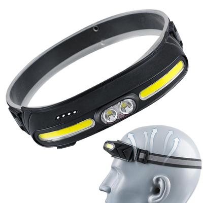 10*3.5*5,5 cm Scheinwerfer Set 18COB + 2LED Schwarz Kleine Größe