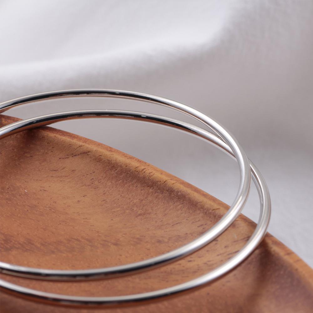 925 Sterling copper Large Earrings With Exaggerated Ear Loops Trendy And Fashionable For Daily Wear Suitable For Women