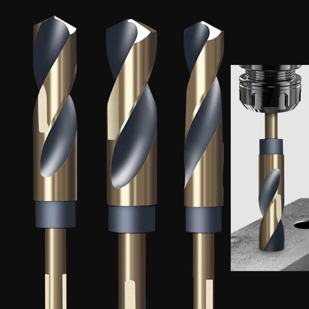 Portable 12mm-20mm Twist Drill HSS Spiral Cobalt Drill Bit Round Shank High Quality Reduced Shank Drills