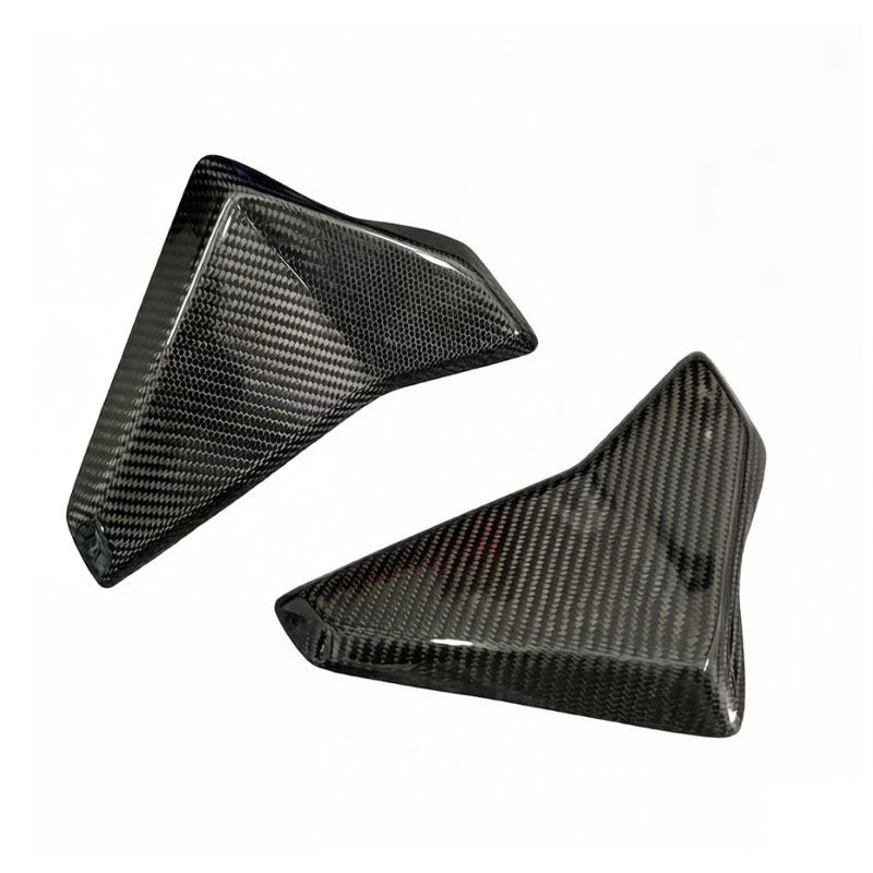 For Triumph Street Triple 765 S R RS 100% 3K Carbon Fiber Motorcycle Accessories External Radiation Shield Side Panel 2023-2024+