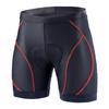Cycling Shorts With Printed Gel Pad Breathable Leg Grips Unisex Ride Wear