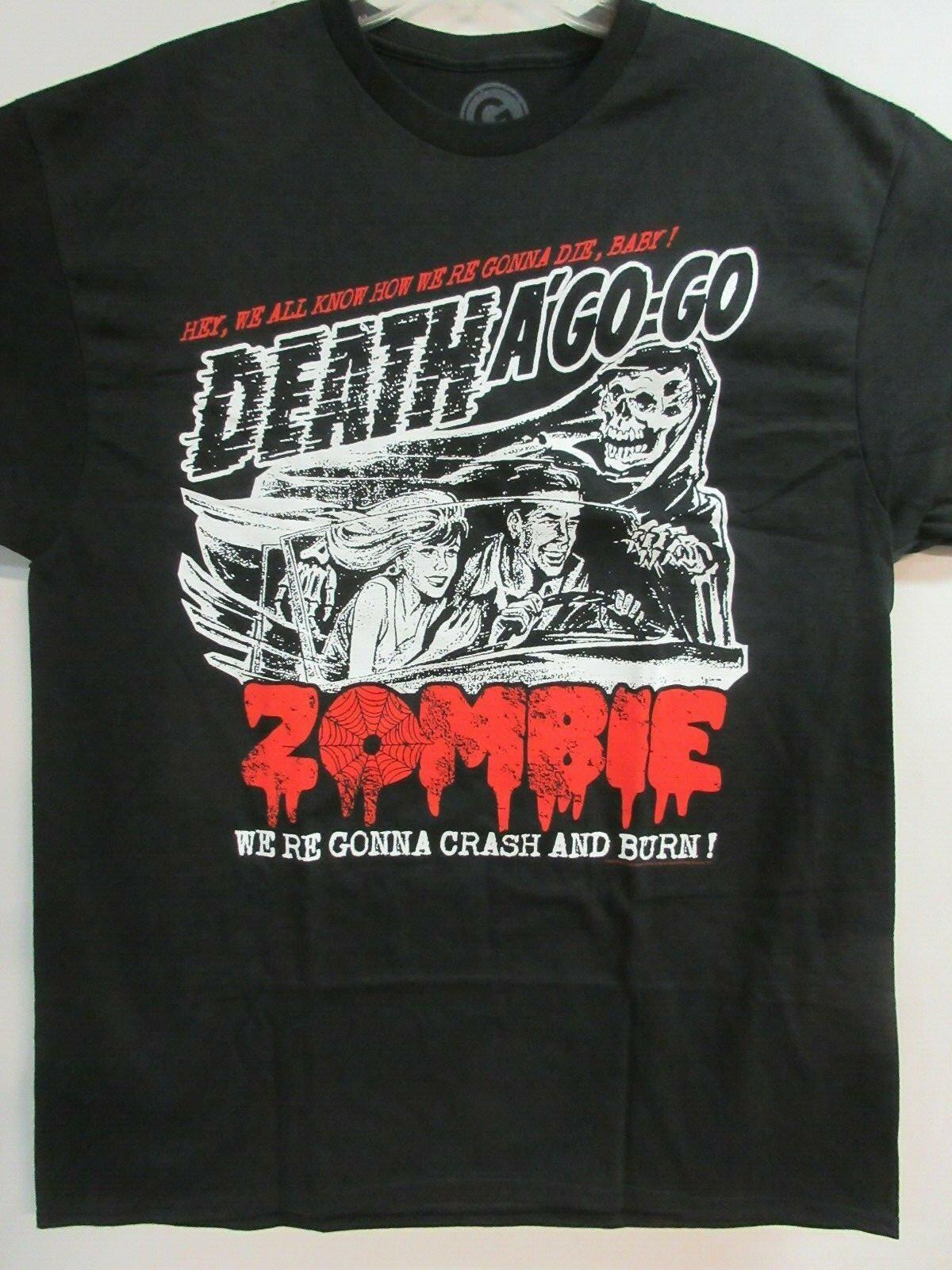 ROB ZOMBIE OFFICIAL MERCH CRASH & BURN 2013 BAND CONCERT MUSIC T- LARGE Unisex T-Shirt L