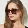 Square Sunglasses Women Men UV400 Blue Green Punk Vintage Retro Fashion Sun Glasses Shades Eyewear Gafas De Sol