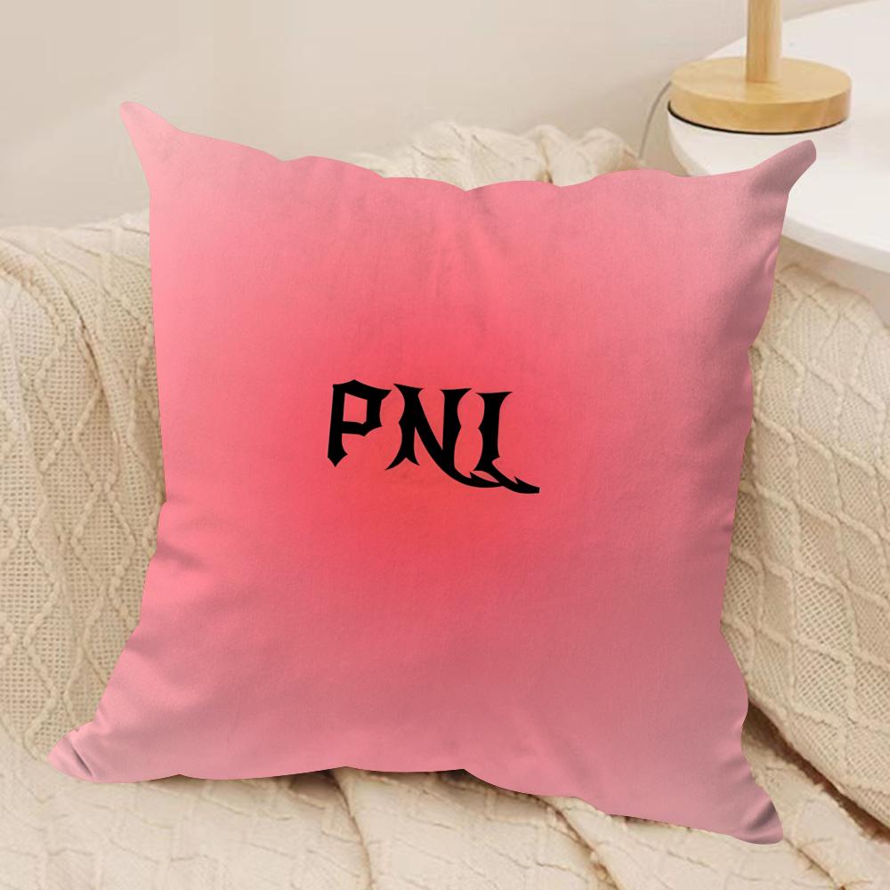 

Classic PPNLQQLFS Logo Cushion Cover Pillowcase Ultra Soft Skin Friendly Fabric Cloud Like Comfort Concealed Zipper 30x30 cm