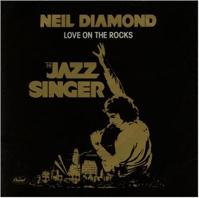 Disc 7 inch NEIL DIAMOND - Love On The Rocks CL16173 Capitol Records 1980 UK Rock Folosit