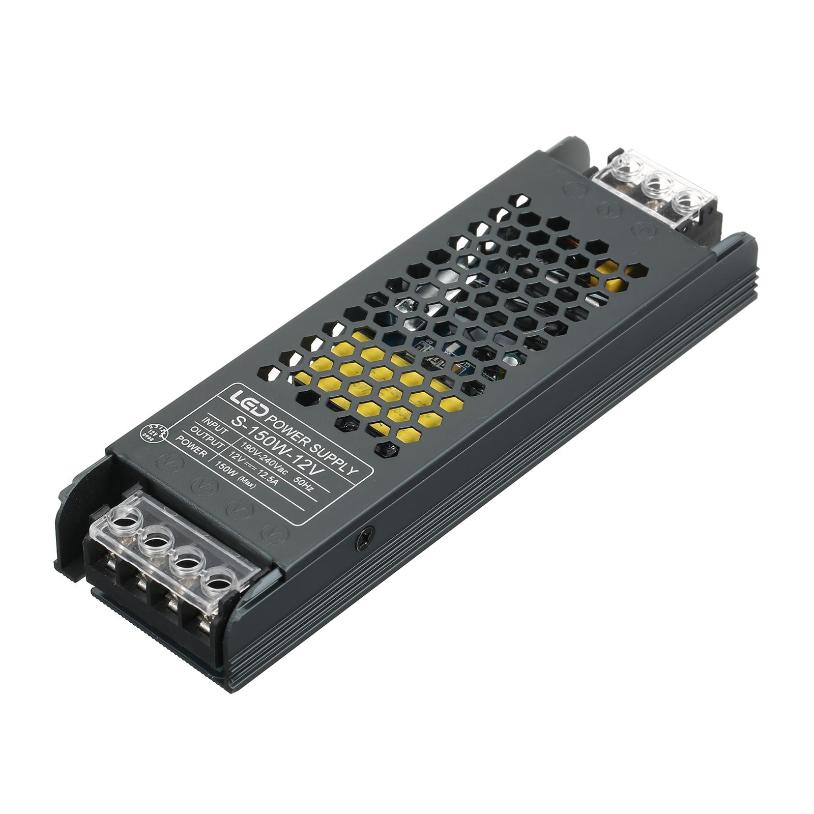 

Neoglint ультратонкий адаптер питания-трансформатор для светодиодных лент AC190V-240V до DC 24V 2.5A 12V-150W