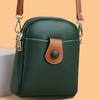 Women's Mini Phone Bag High-Quality PU Leather Crossbody Messenger Fashion Satchel Handbag Purse Shopping