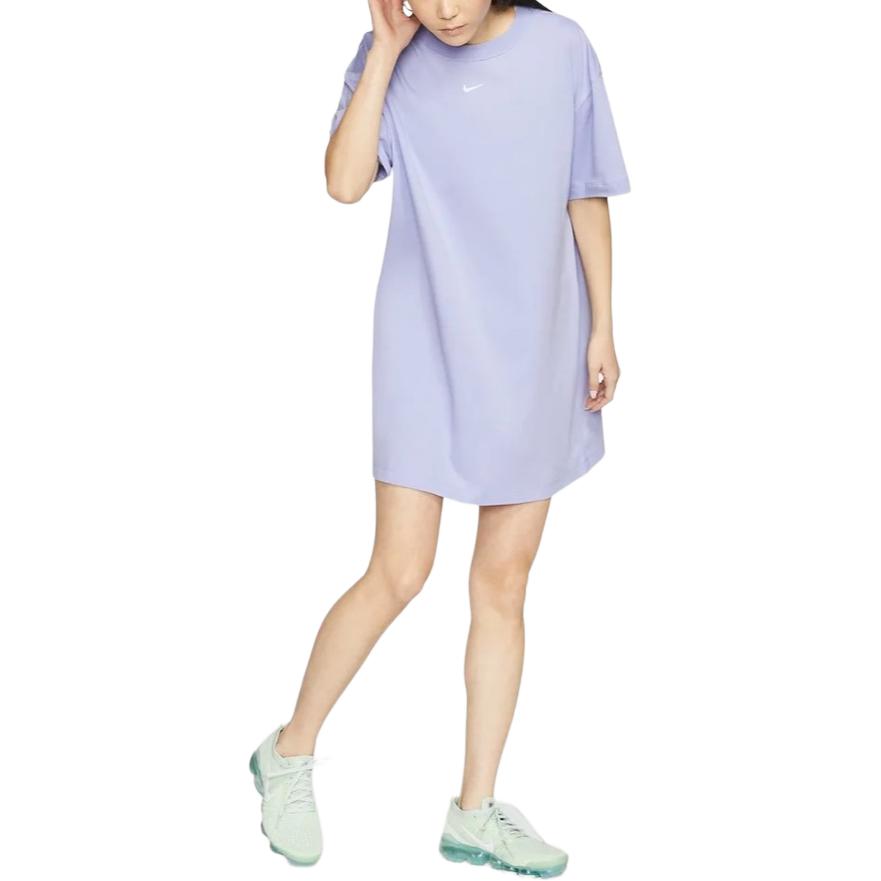 Nike Short Sleeved Dress Women's Dopamine Dressing Purple CJ2243-569