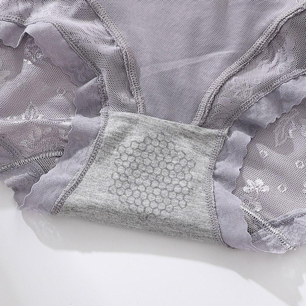 Mid Waist Postpartum Body Shapers Mesh Seamless Underwear Comfortable Butt Lifter Briefs  Ladies