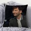 Kissen David Tennant Dekorative Kissenbezüge für Kissen 45x45 Kissenbezüge Sofakissen Kissenbezug Deko 40x40 Autodekoration