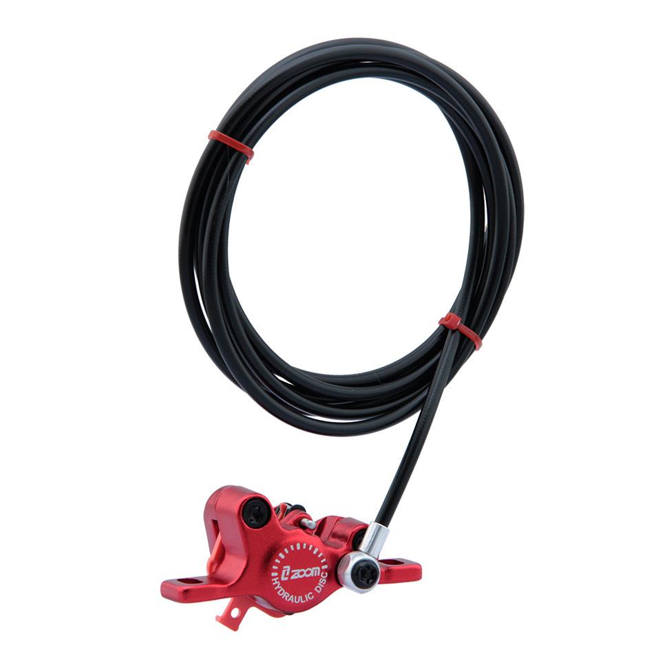 Zoom H875E MTB Hycline Ebike Hydraulischer Scheibenbremssattel 2-Kolben Power-Off Elektrofahrrad 160mm/180mm Rotoren Montageadapter