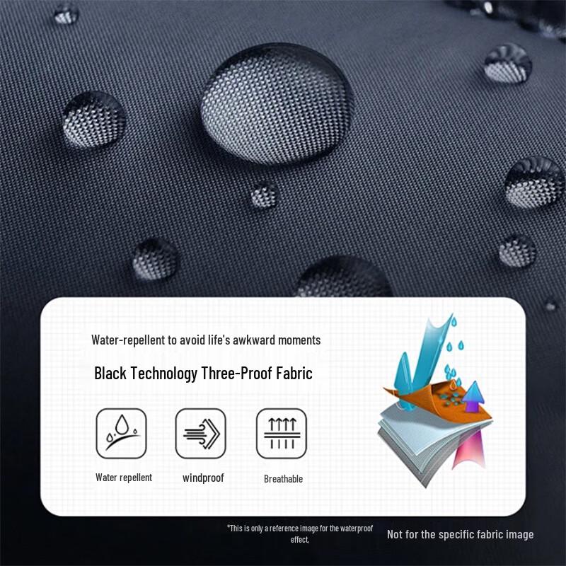 VANCAMEL Men's Winter Mid-Length Warm Padded Coat