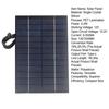 4.2W 12V Solar Panel High-Efficiency PET Lamination Type-C Output 0.205 Conversion
