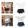 1/12 Casual Top and Shorts Outfit Pullover Costume for 6inch Female Figures Accs