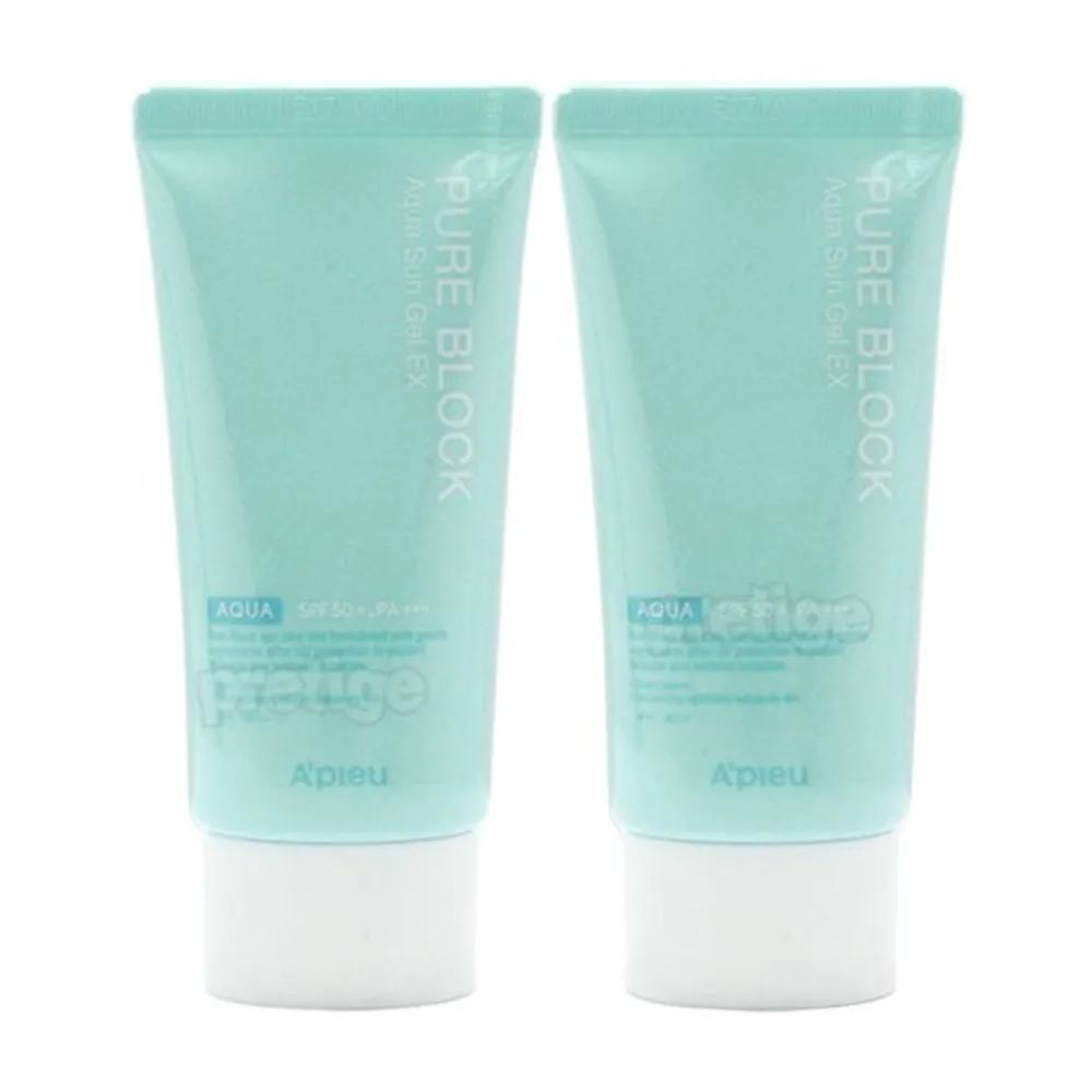 A PIEU Pure Block Aqua Sun Gel EX 50ml+50ml
