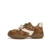 Genuine leather~ thick-soled heightening casual velvet inner board shoes for women in autumn and winter