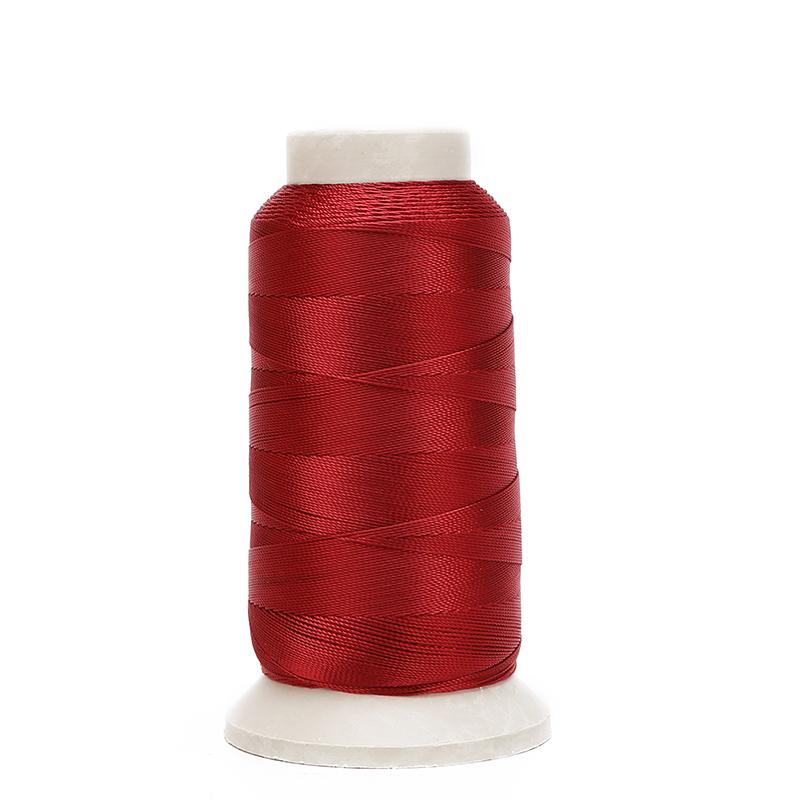 Vysoce pevná 500D 4-pramenná odolná mercerizovaná nylonová šicí nit pro kůži a péřové bundy