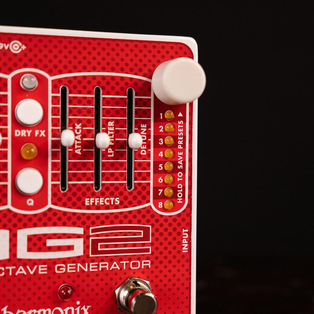 Efektor polyfónny oktávový generátor POG2 electro-harmonix electro-harmonics []