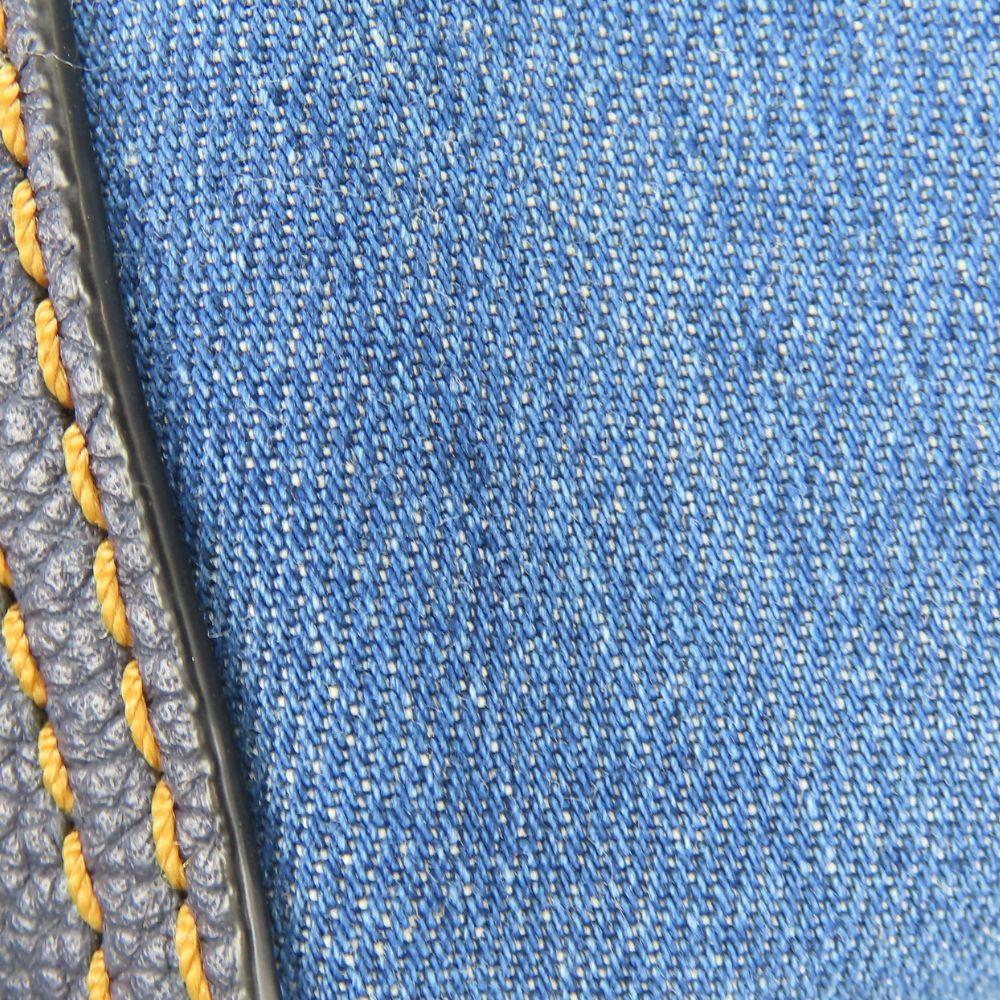 Gebrauchte COACH Handtasche Prairie Satchel 67332 Denim/Leder Indigo Marineblau