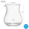 Toyo Sasaki Glass Syrup Pitcher, 45ml, Set of 6, Glass Creamer/Milk Pitcher, TS44026